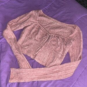 Pink Crop Top